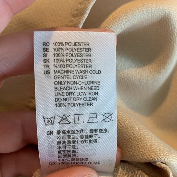 Lucky Leaves Blush Pink Tiered Sleeve Skimmer Top - Picture 5 of 5